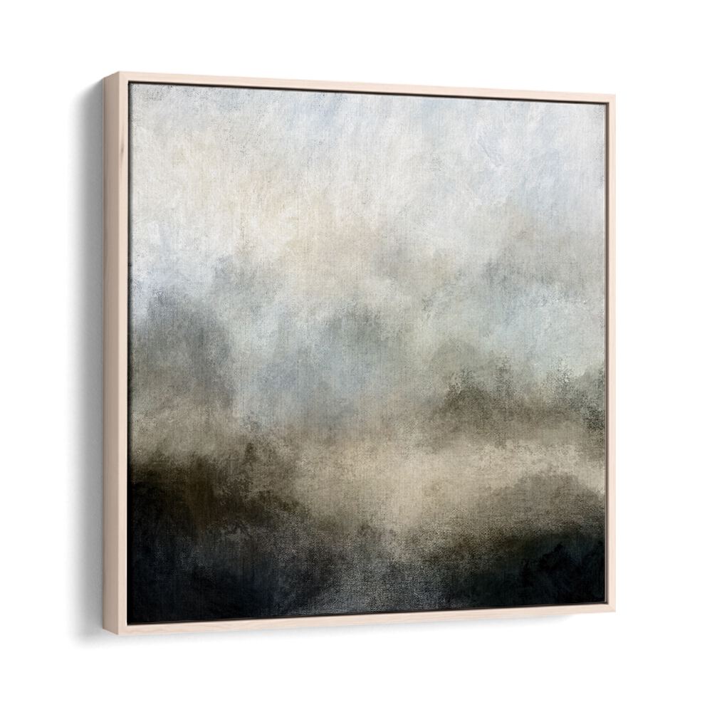 ABSTRACT painting - LAKE MIST BY DAN HOBDAY by Asianmonk