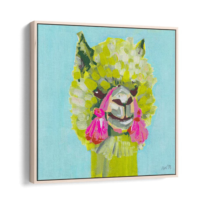 chre painting - LIME ALPACA BY ANIA ZWARA by Asianmonk