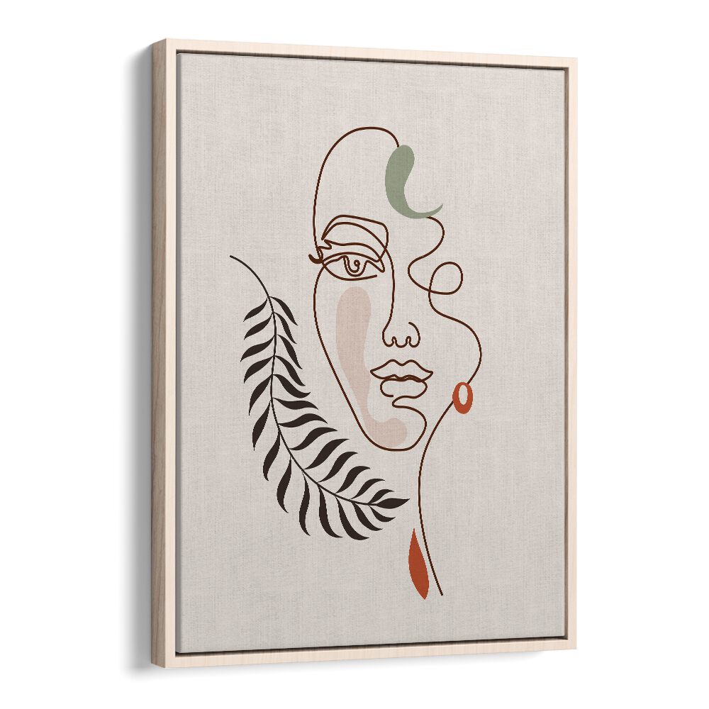 kitchen painting - LINE FACE II BY EMEL TUNABOYLU by Asianmonk