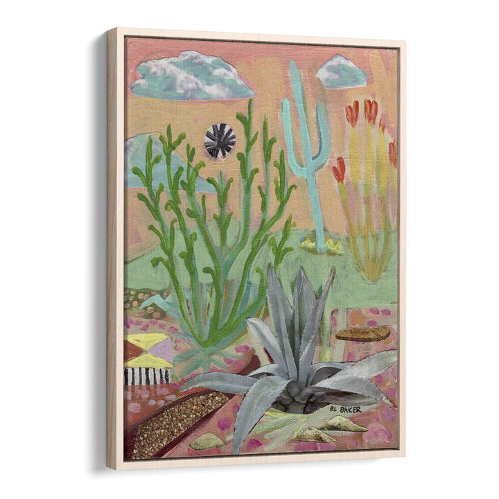 Eleanor Baker painting - MIDCENTURY MODERN DESERT LANDSCAPE by Asianmonk