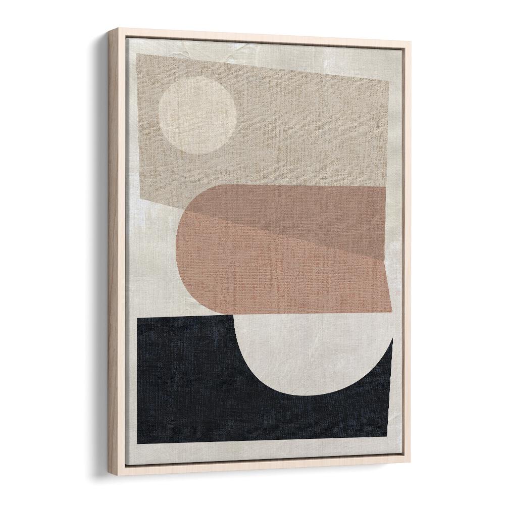 mix by dan hobday abstract art abstract paintings in Oak Wood Floater Frame