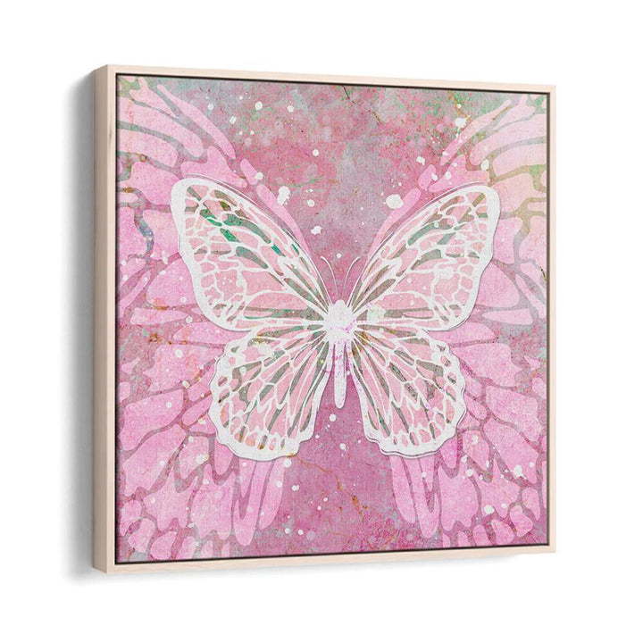 PINK BUTTERFLY BY MARTINA FASHION PAINTINGS, FASHION POSTERS