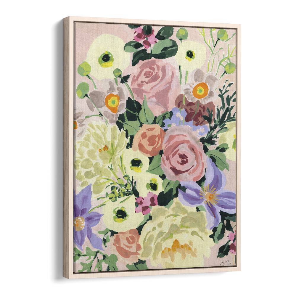 Ania Zwara painting - ROMANTIC BOUQET by Asianmonk