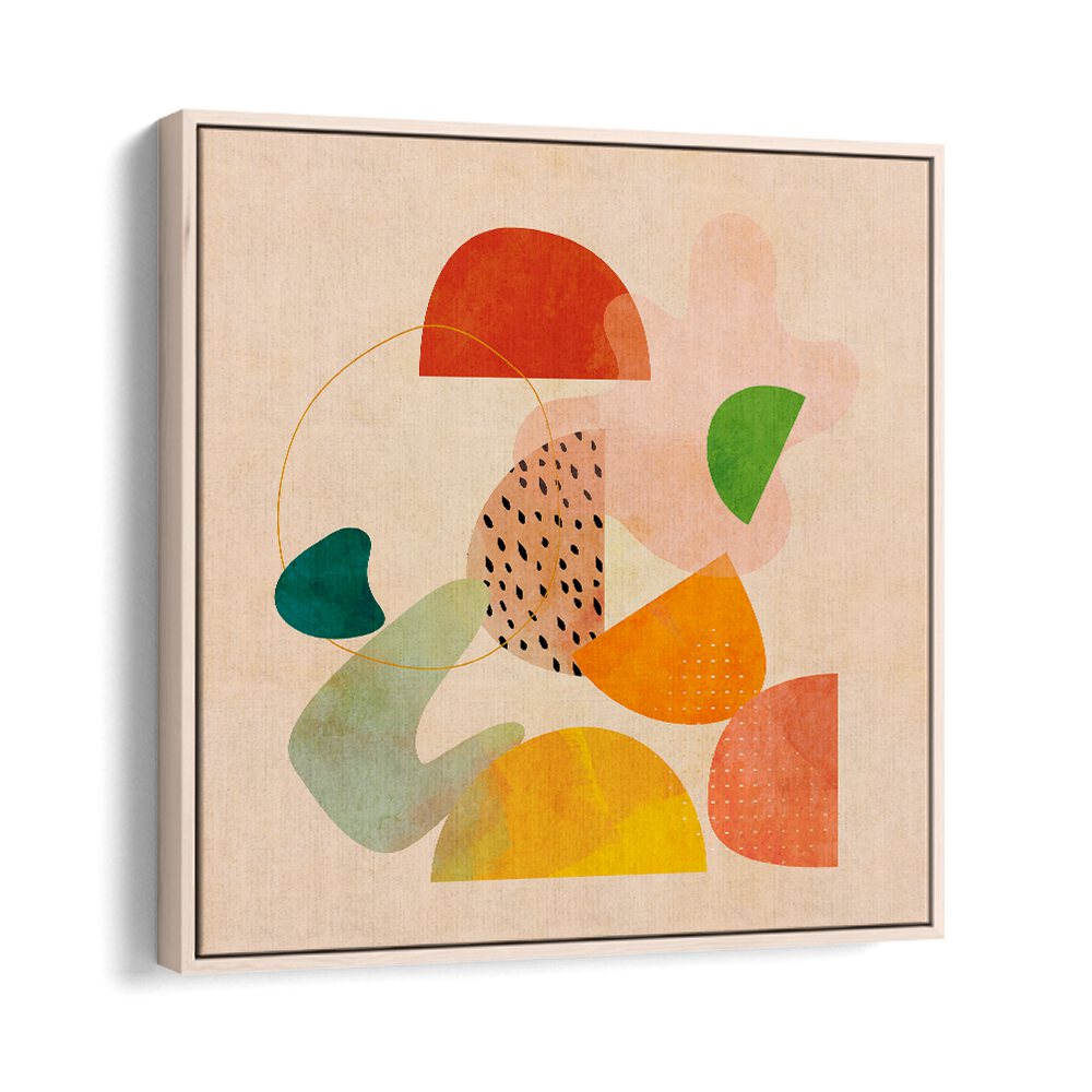 Ana Rut Bre painting - SHAPES PLAY KOPIE I by Asianmonk