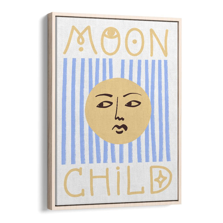 STRIPED MOON CHILD BY GRACE DIGITAL ART CO KIDS PAINTINGS