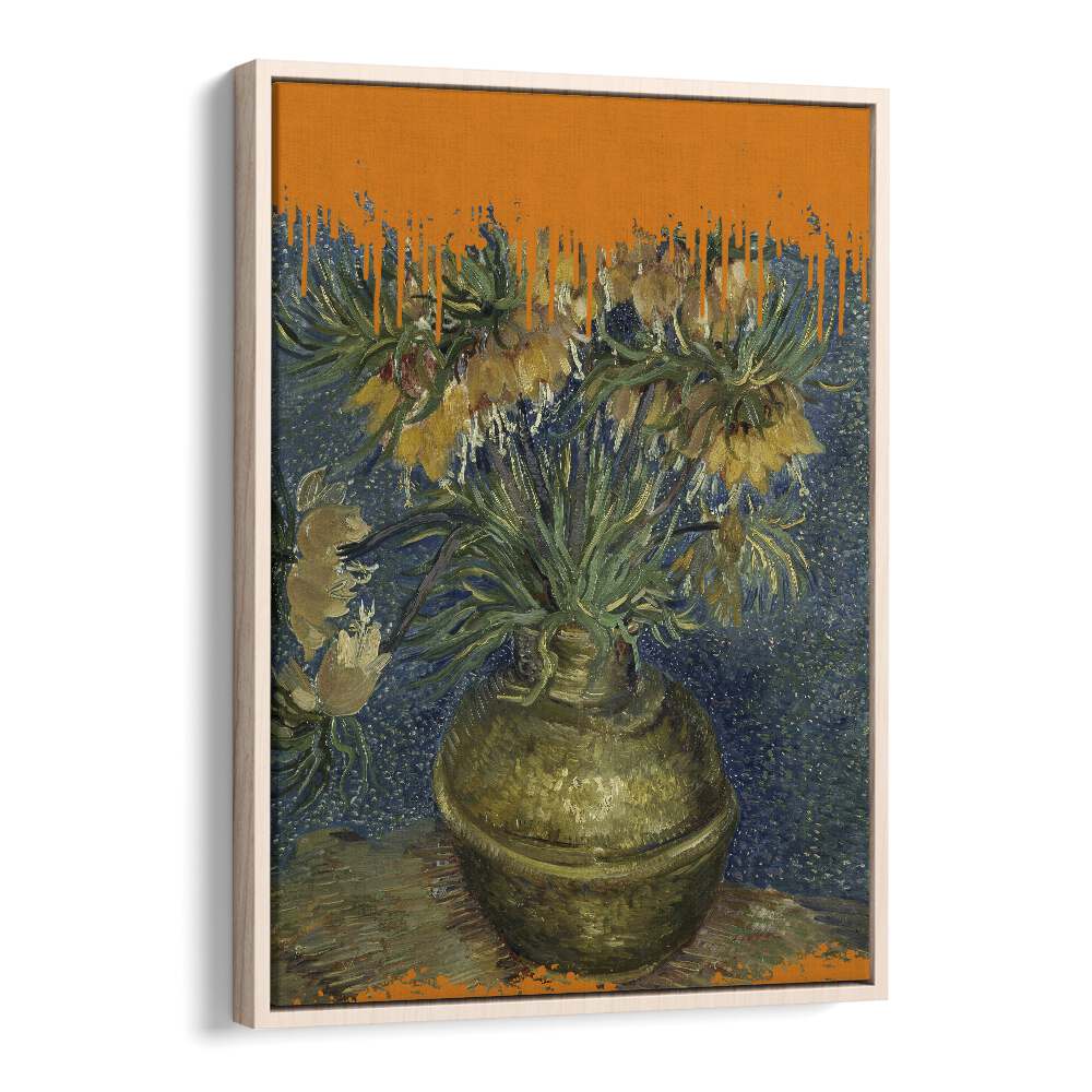 SUNFLOWERS AND THE SPLASH VAN GOGH BY THE ART CONCEPT , ALTERED ART PRINTS