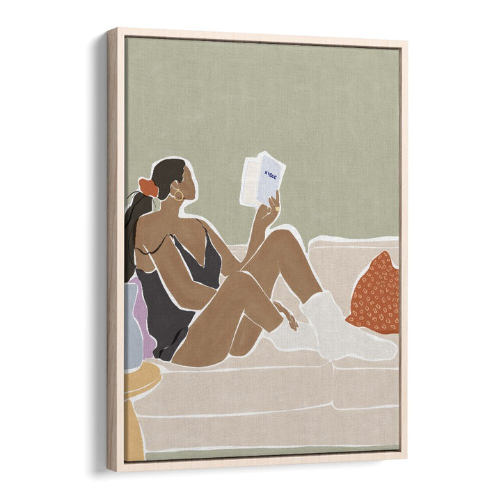 WOMEN READING A BOOK