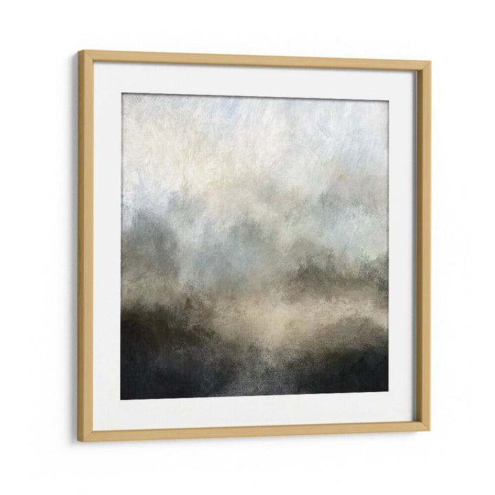 ABSTRACT painting - LAKE MIST BY DAN HOBDAY by Asianmonk