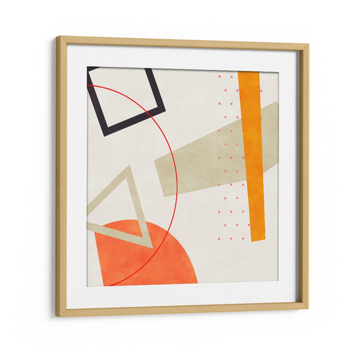 Ana Rut Bre painting - MID BAUHAUS GEOMETRY VI by Asianmonk