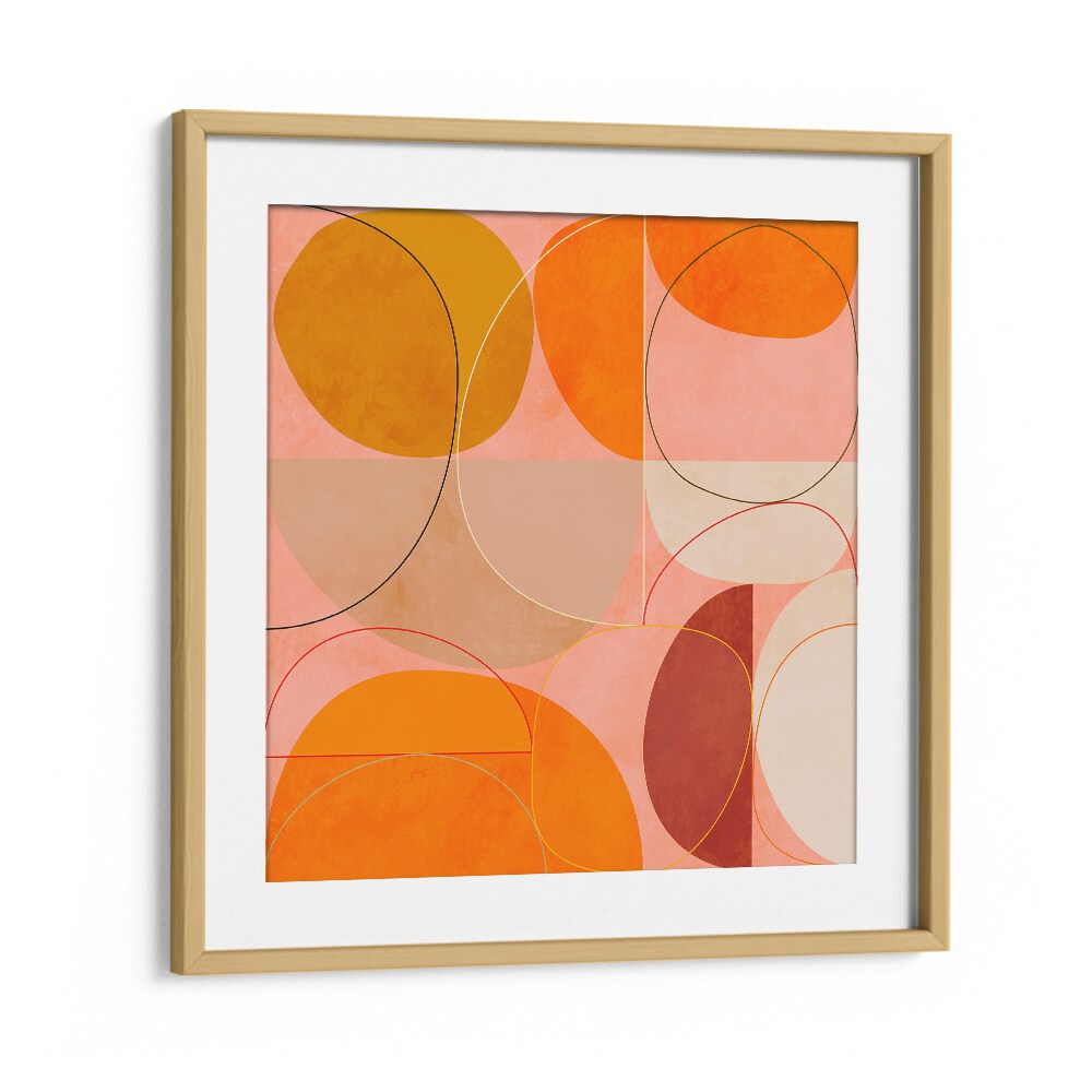 Ana Rut Bre painting - MID CENTURY CURRY YELLOW BLUSH SPRING I by Asianmonk