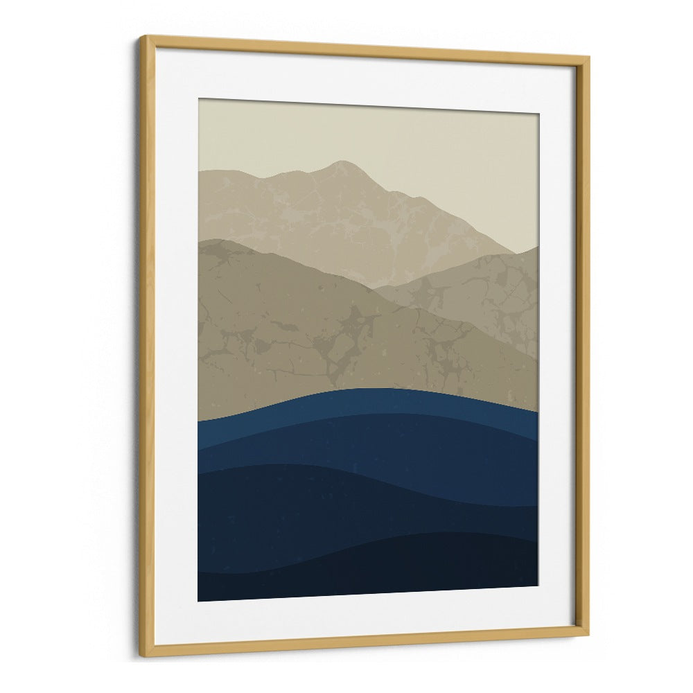 MOUNTAINS II BY JAY STANLEY, ABSTRACT ART PRINTS