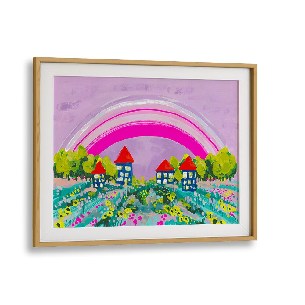 OPERA ROSE RAINBOW, LANDSCAPE PAINTINGS