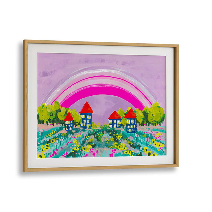 OPERA ROSE RAINBOW, LANDSCAPE PAINTINGS
