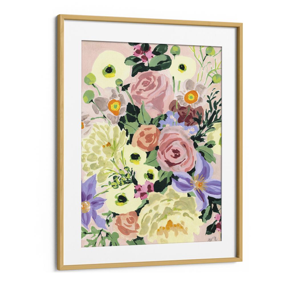 Ania Zwara painting - ROMANTIC BOUQET by Asianmonk