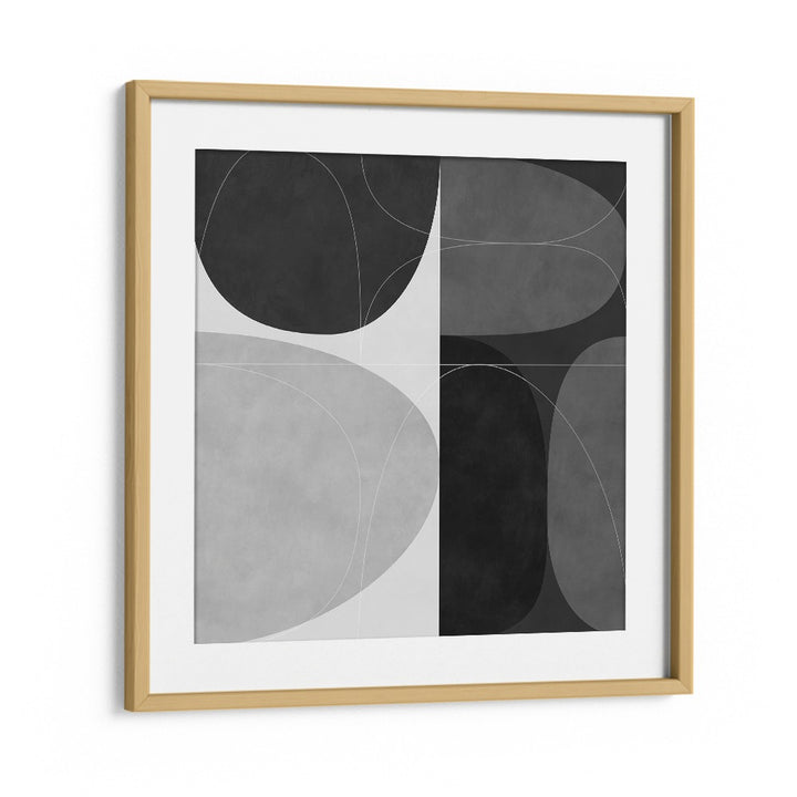 Ana Rut Bre painting - SHAPES BW II by Asianmonk