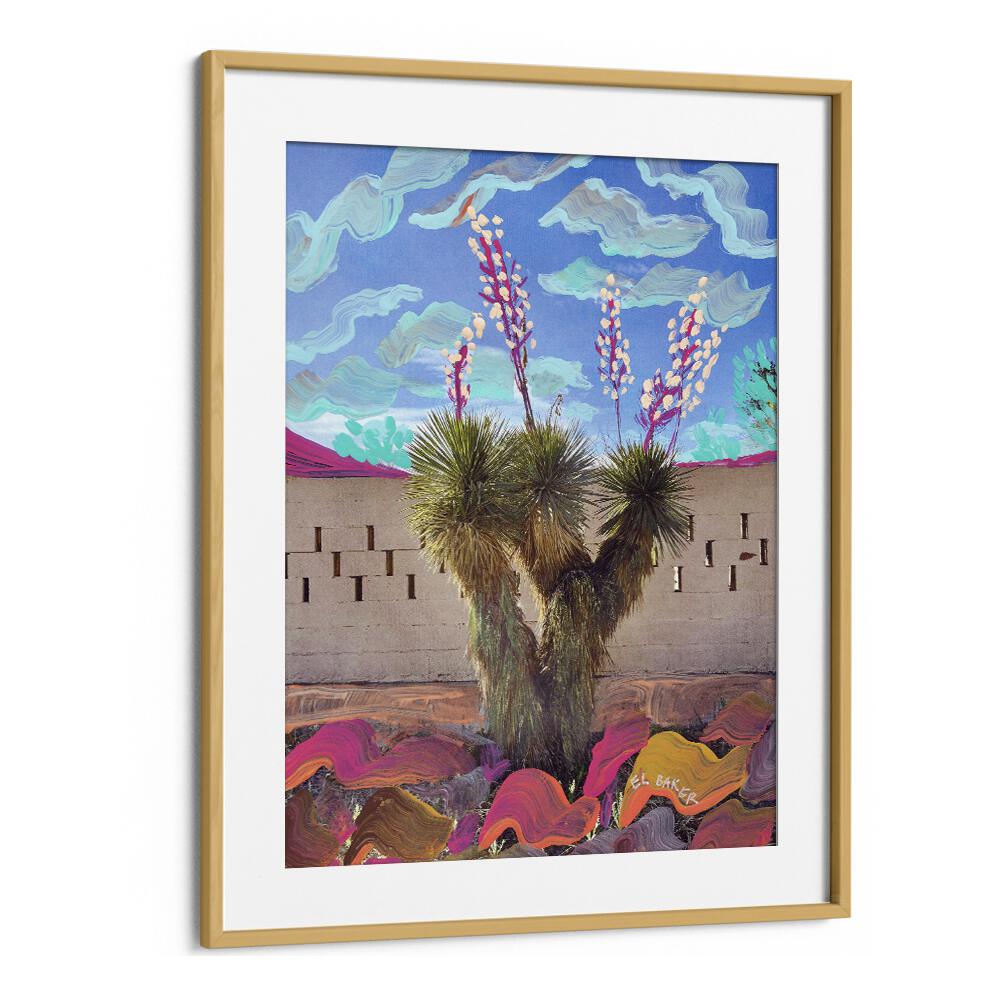 Eleanor Baker painting - WESTERN YUCCA PLANT by Asianmonk