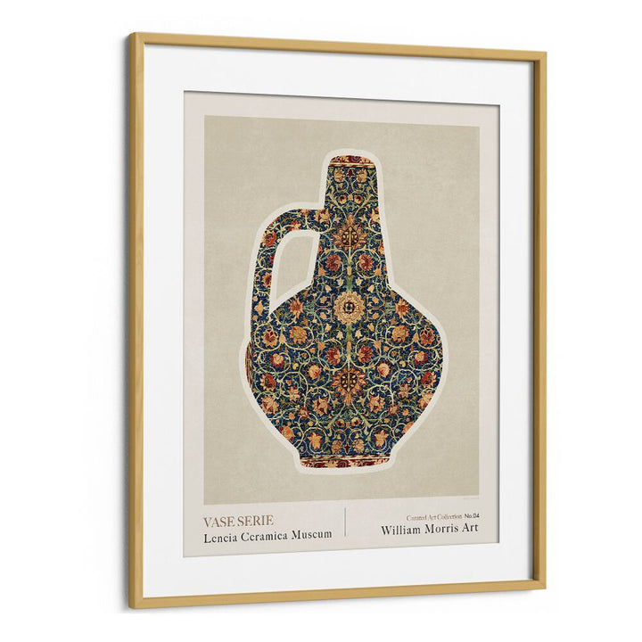 kitchen painting - WILLIAM MORRIS GREEK VASE II BY EMEL TUNABOYLU by Asianmonk