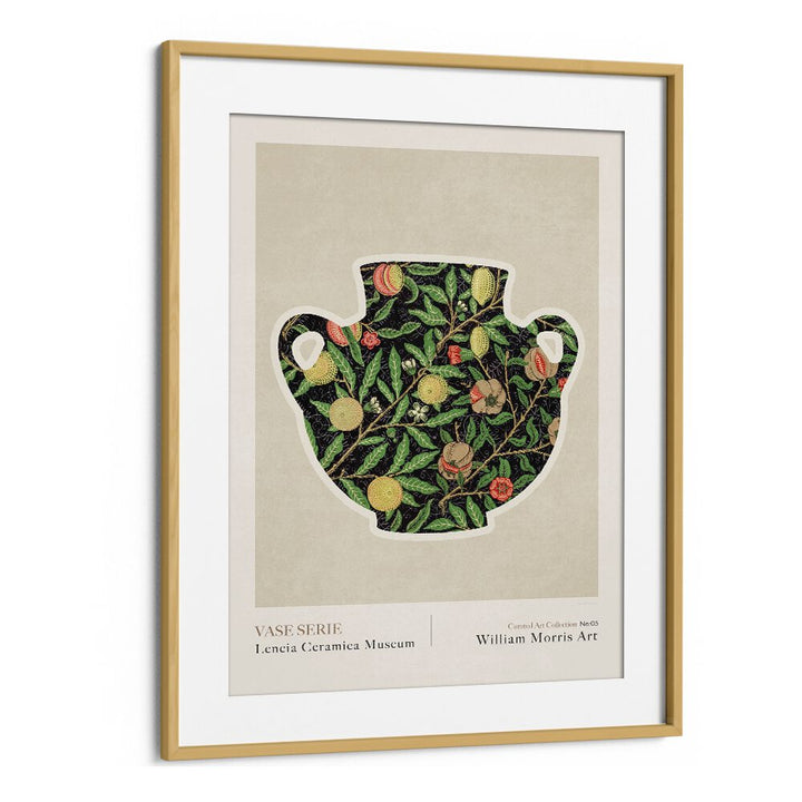 kitchen painting - WILLIAM MORRIS GREEK VASE IV BY EMEL TUNABOYLU by Asianmonk