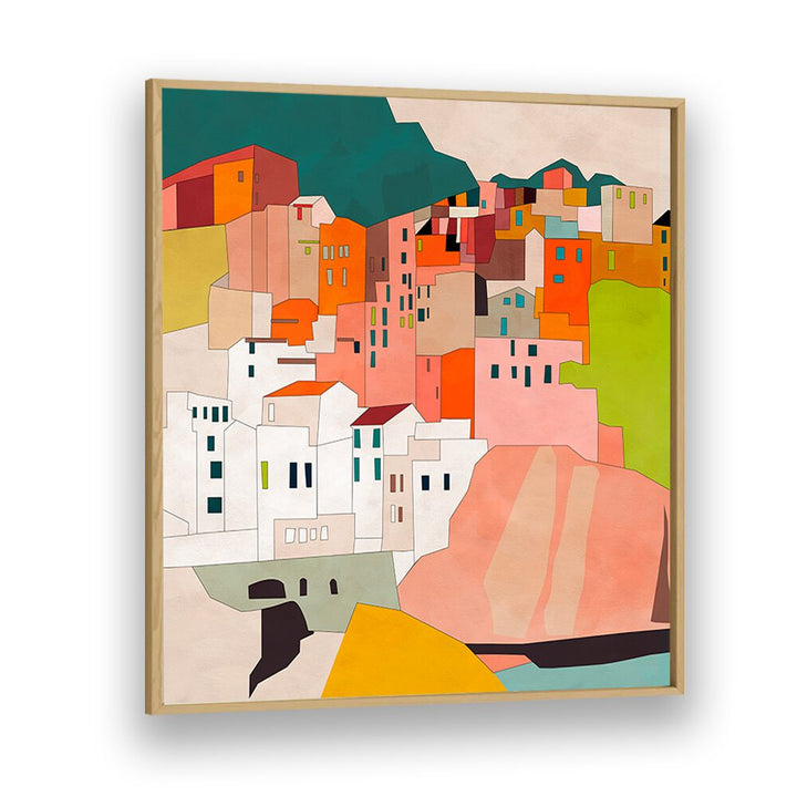 Ana Rut Bre painting - CINQUE TERRE BY ANA RUT BRE by Asianmonk