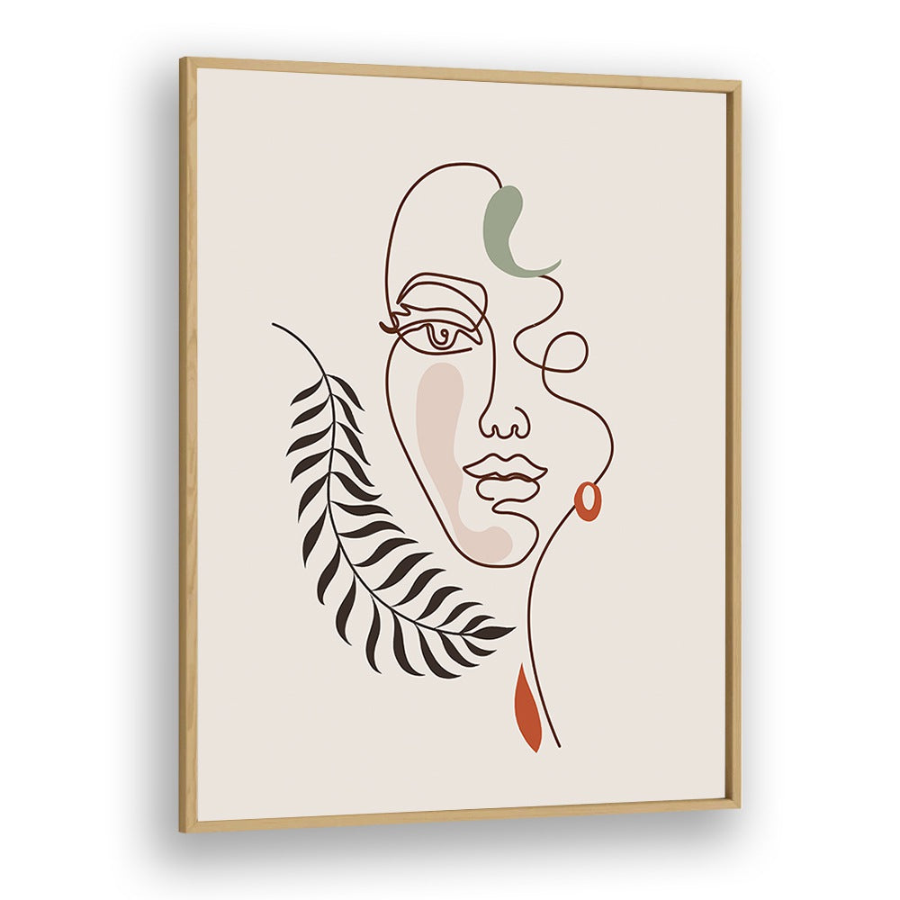 kitchen painting - LINE FACE II BY EMEL TUNABOYLU by Asianmonk