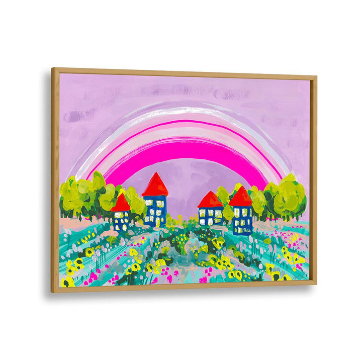 kids painting - OPERA ROSE RAINBOW BY ANIA ZWARA by Asianmonk