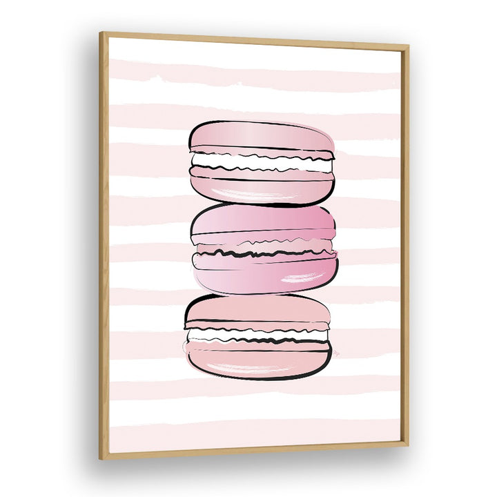 PINK MACARONS BY MARTINA, KITCHEN ART PRINTS