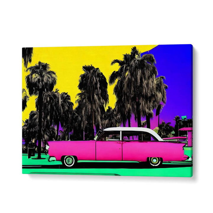 Ocean Drive Pop Art Paintings Pop Art Prints in Gallery Wrap