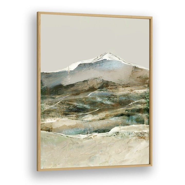 cordillera by dan hobday abstract art abstract paintings in Oak Wood Plain Frame