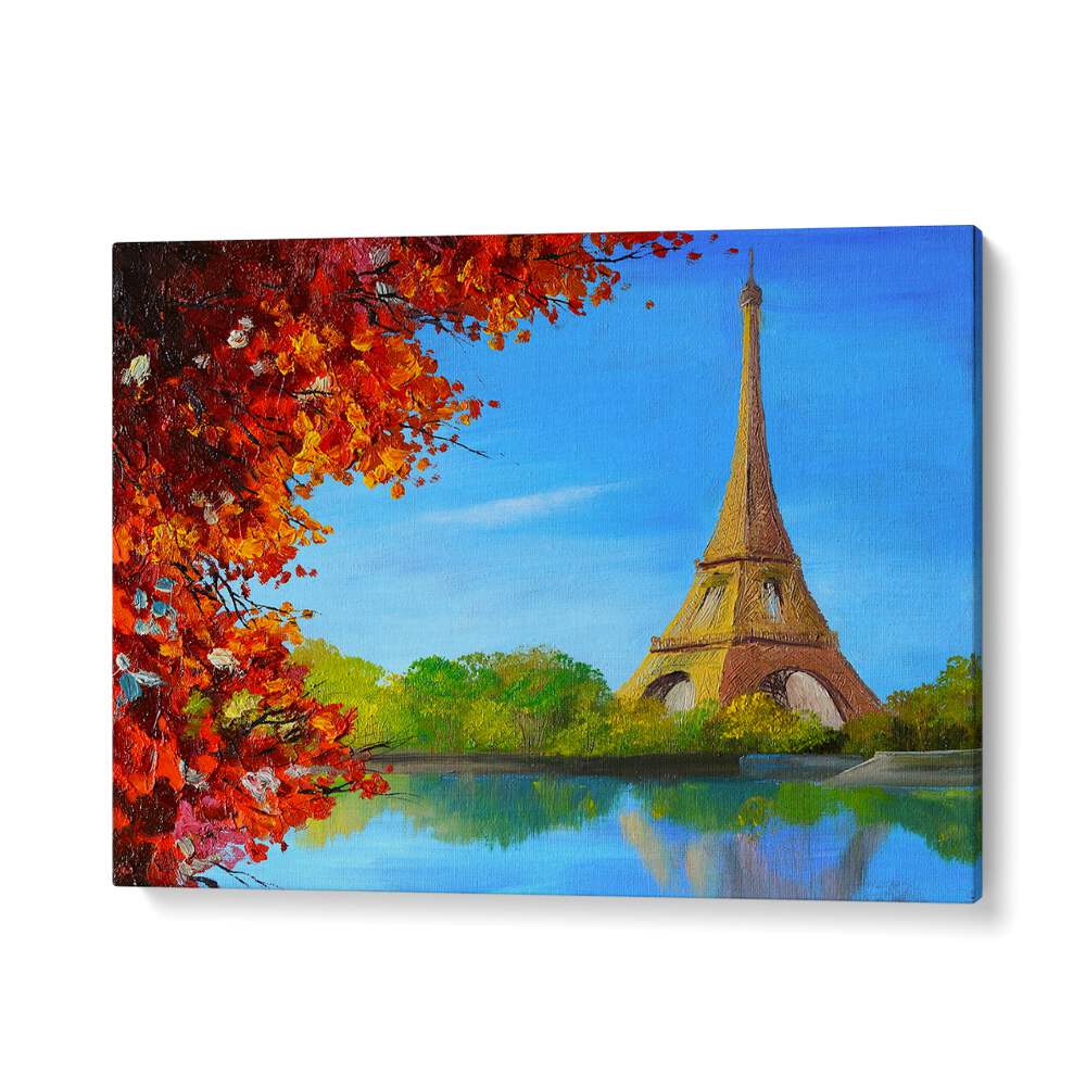 Old Paris Charm Vintage European Paintings in Gallery Wrap