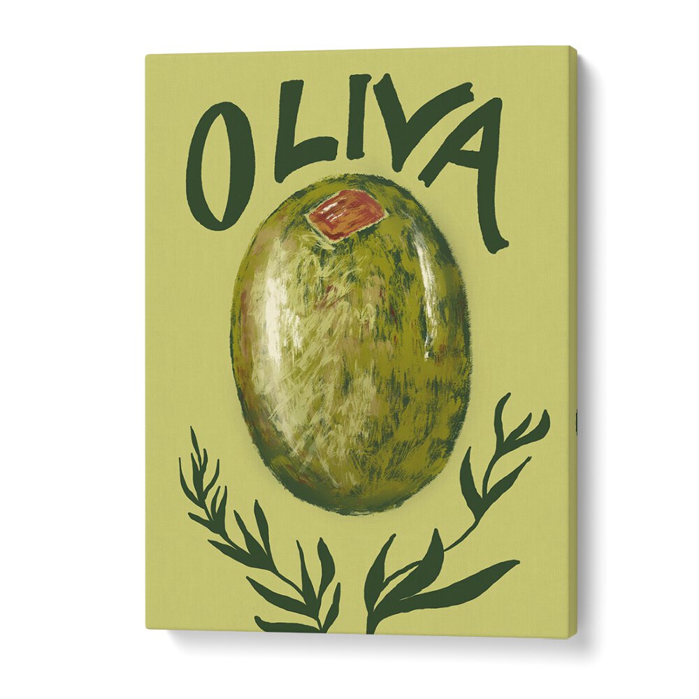 Olive by Studio Dolci Kitchen Art Prints in Gallery Wrap