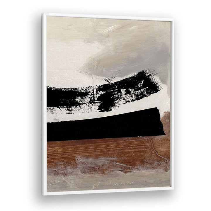 On Deck By Dan Hobday Abstract Art Abstract Paintings in White Plain Frame