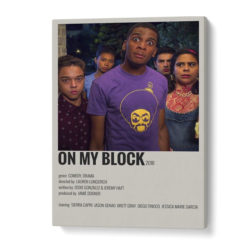 On My Block Movie Posters in Gallery Wrap