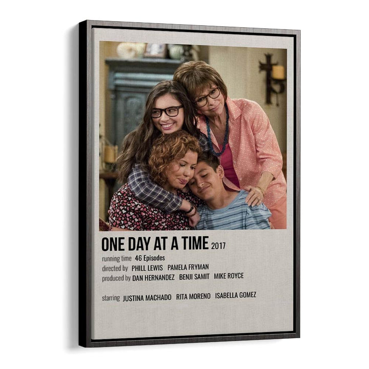 One Day At A Time 2017 Movie Posters in Black Floater Frame
