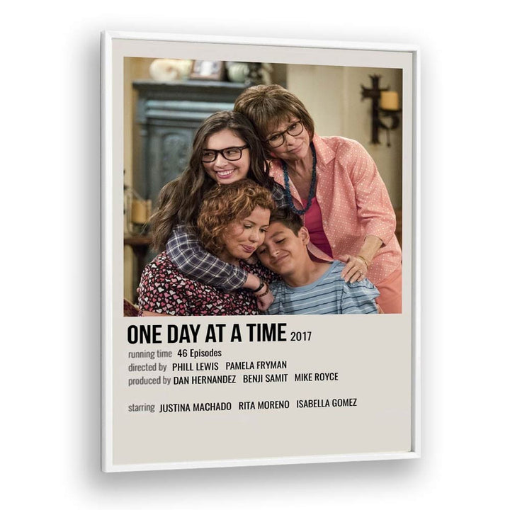 One Day At A Time 2017 Movie Posters in White Plain Frame