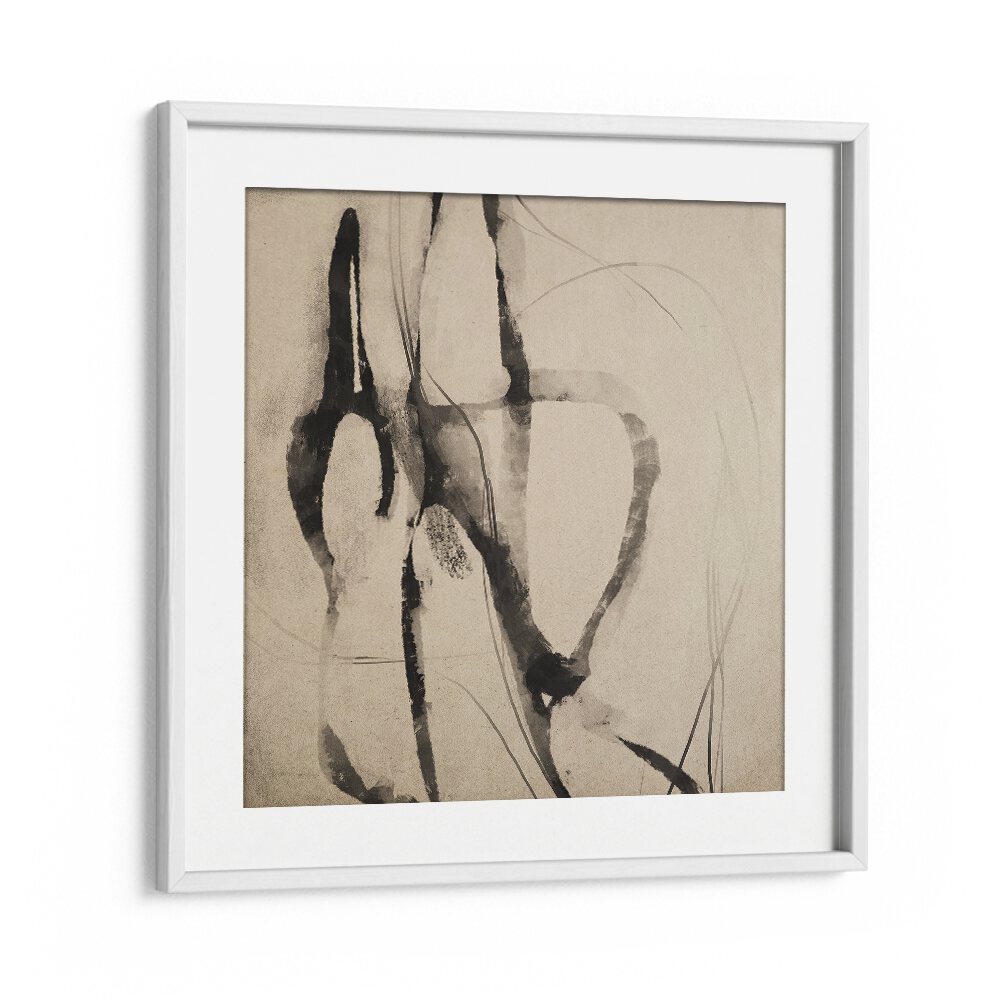 Onisa By Dan Hobday Abstract Art Abstract Paintings in White Frame With Mount