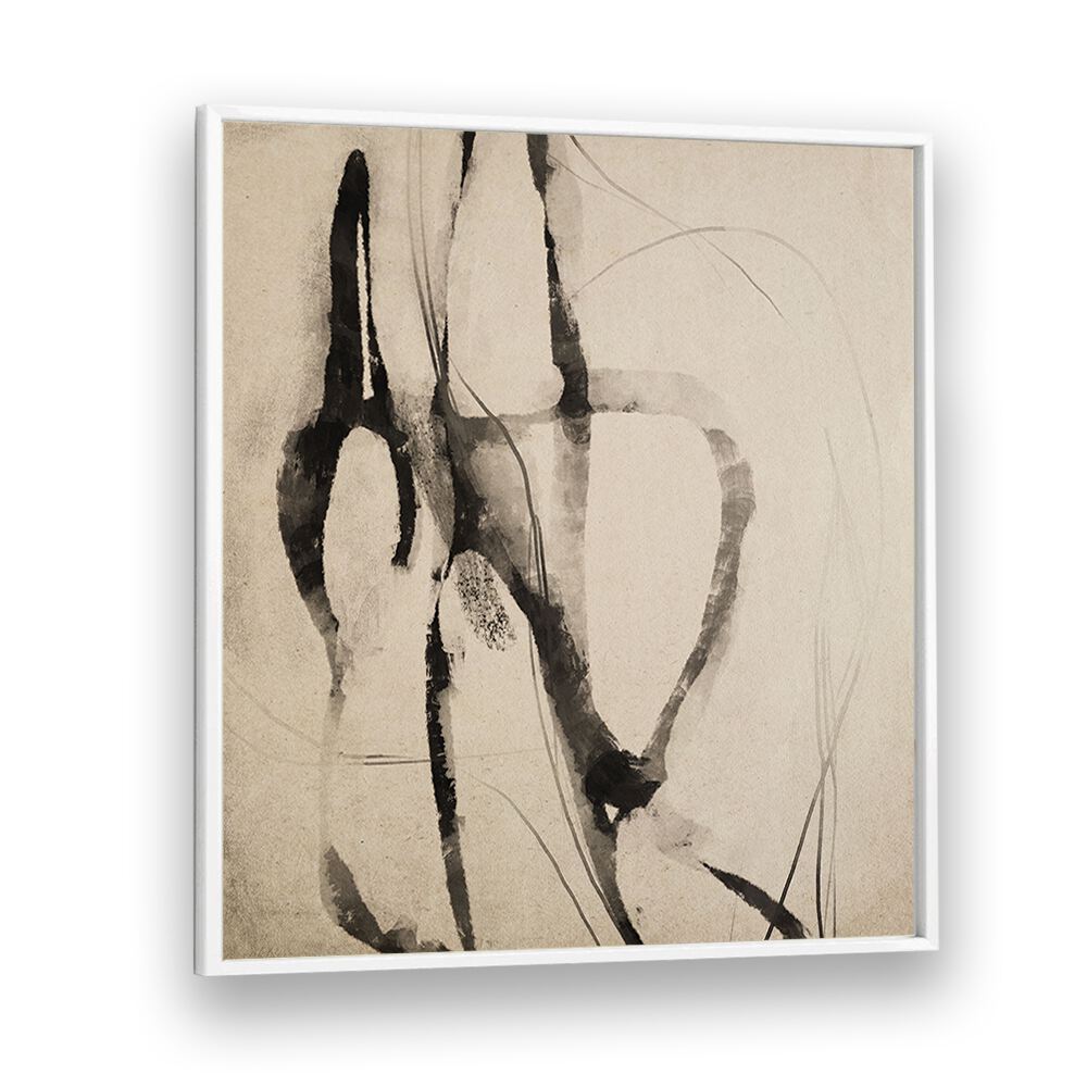 Onisa By Dan Hobday Abstract Art Abstract Paintings in White Plain Frame