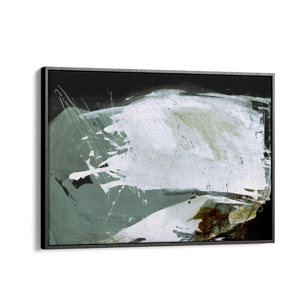 Open Sea By Dan Hobday Abstract Art Abstract Paintings in Black Floater Frame