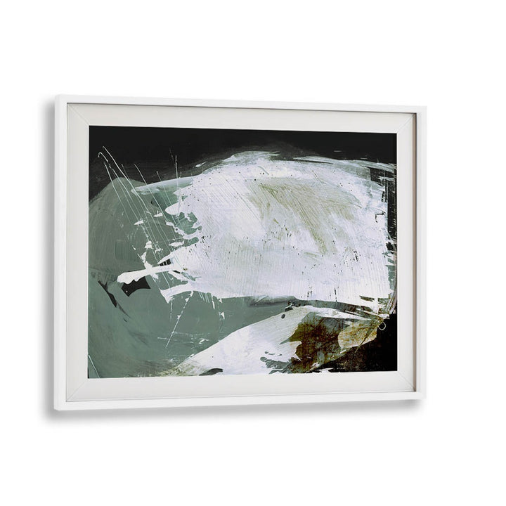 Open Sea By Dan Hobday Abstract Art Abstract Paintings in White Frame With Mount