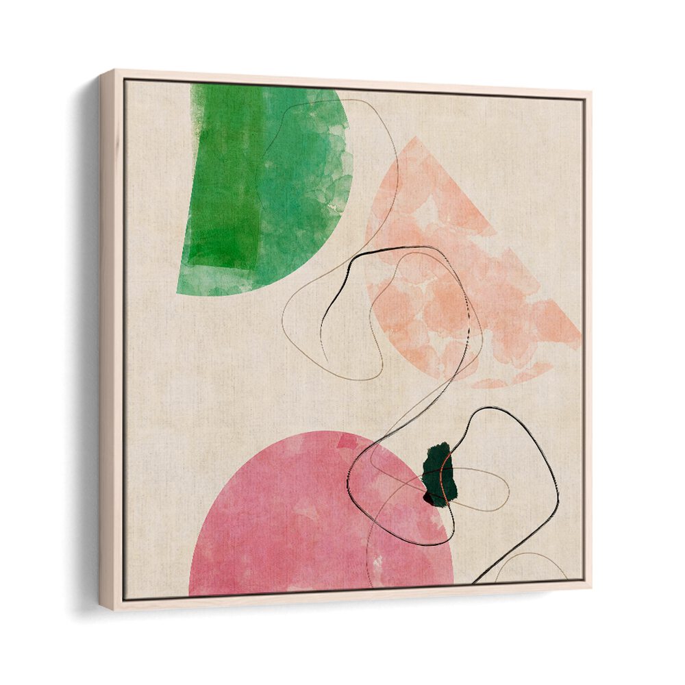 Vibrant ORGANIC PAINTED KOPIE XII, ABSTRACT PAINTINGS by Ana Rut Bre adds a unique flair to any space.
