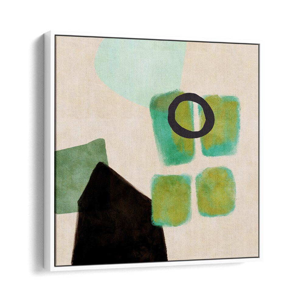 Organic Painted Kopie XIV By Ana Rut Bre Abstract Art Abstract Paintings in White Floater Frame