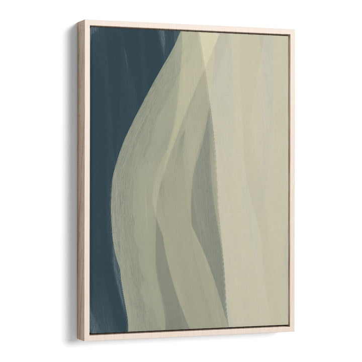 Otium by Yopie Studio Abstract Paintings Abstract Art Prints in Oak Wood Floater Frame