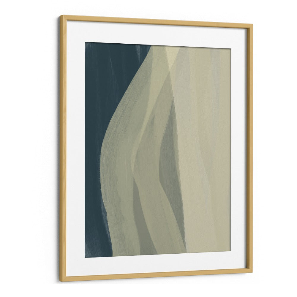 Otium by Yopie Studio Abstract Paintings Abstract Art Prints in Oak Wood Frame With Mount