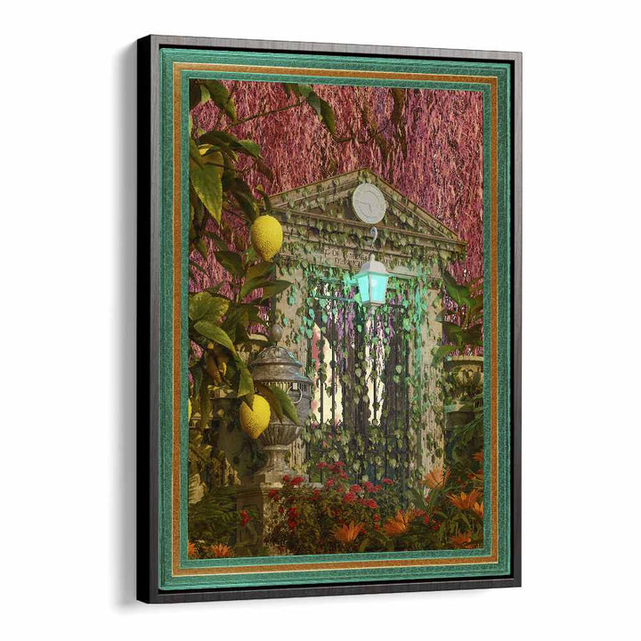 Over Growth By Cosmo Zach Surreal Art Prints Surrealism in Black Floater Frame