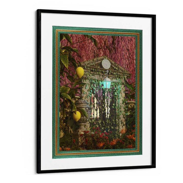 Over Growth By Cosmo Zach Surreal Art Prints Surrealism in Black Frame With Mount