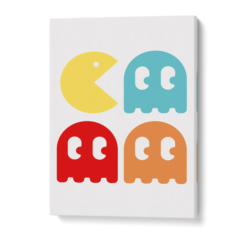 Pacman Gaming Art Artwork in Gallery Wrap