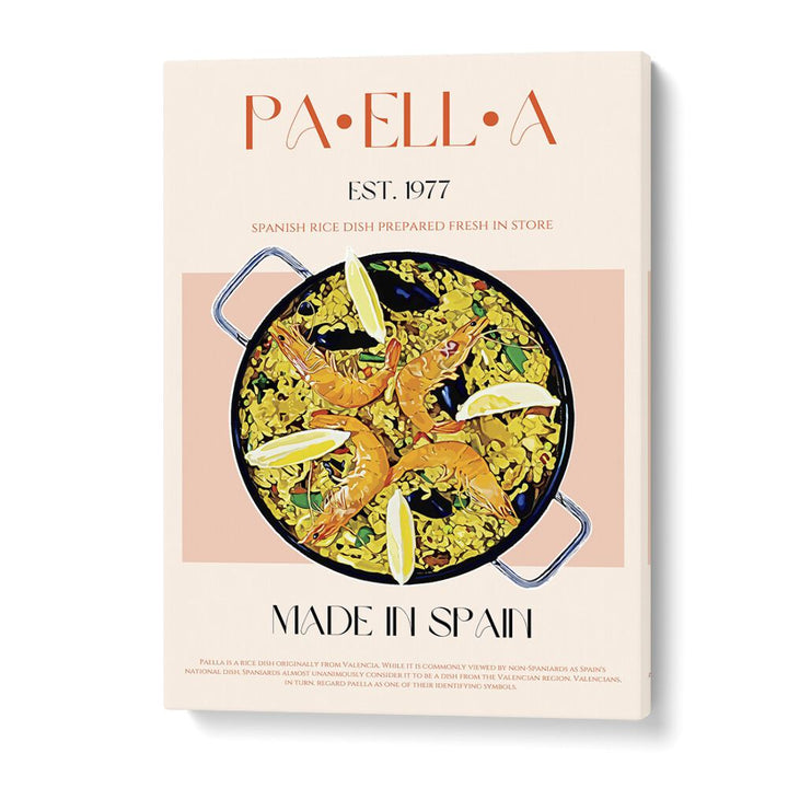 Paella Bar & Cafe Artwork in Gallery Wrap