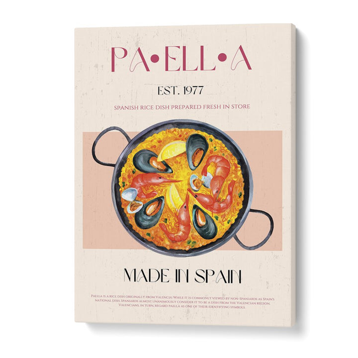 Paella I Bar & Cafe Artwork in Gallery Wrap