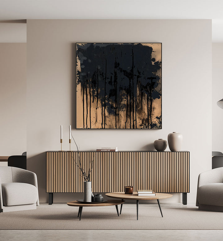PAINT IT BLACK II , ABSTRACT PAINTINGS