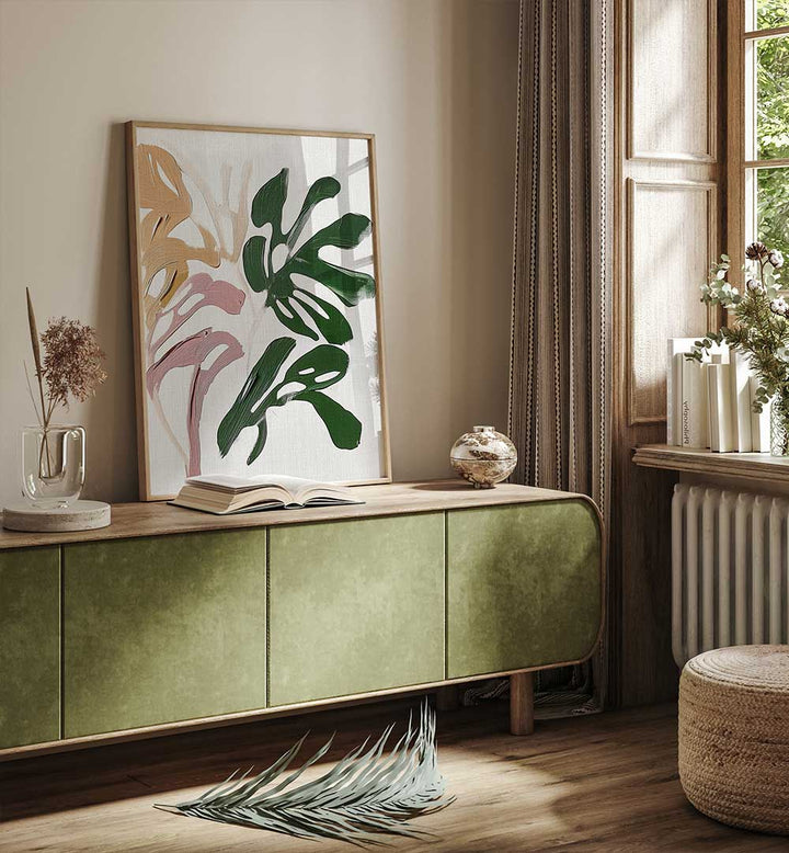 PAINTERLY FLORALS I , FLORAL FLOWER PAINTINGS