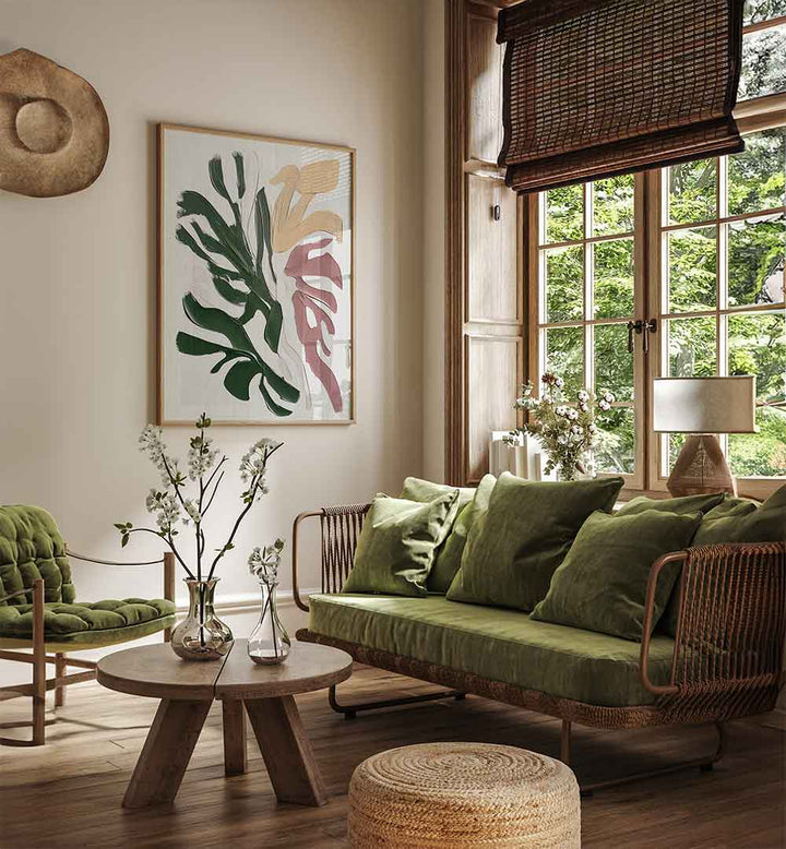 PAINTERLY FLORALS II , FLORAL FLOWER PAINTINGS